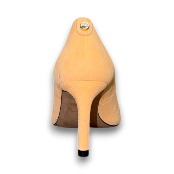 BOSS Janet Pump 70 Women's Peach Suede Heels US 7 (EU 37) MSRP $230 - Picture 3 of 4